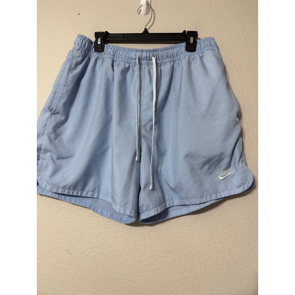 Nike Mens Woven Flow Shorts Light Blue XXL DM6829-548 Athletic Casual